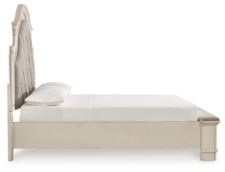 Realyn Queen Upholstered Bed - furniture place usa