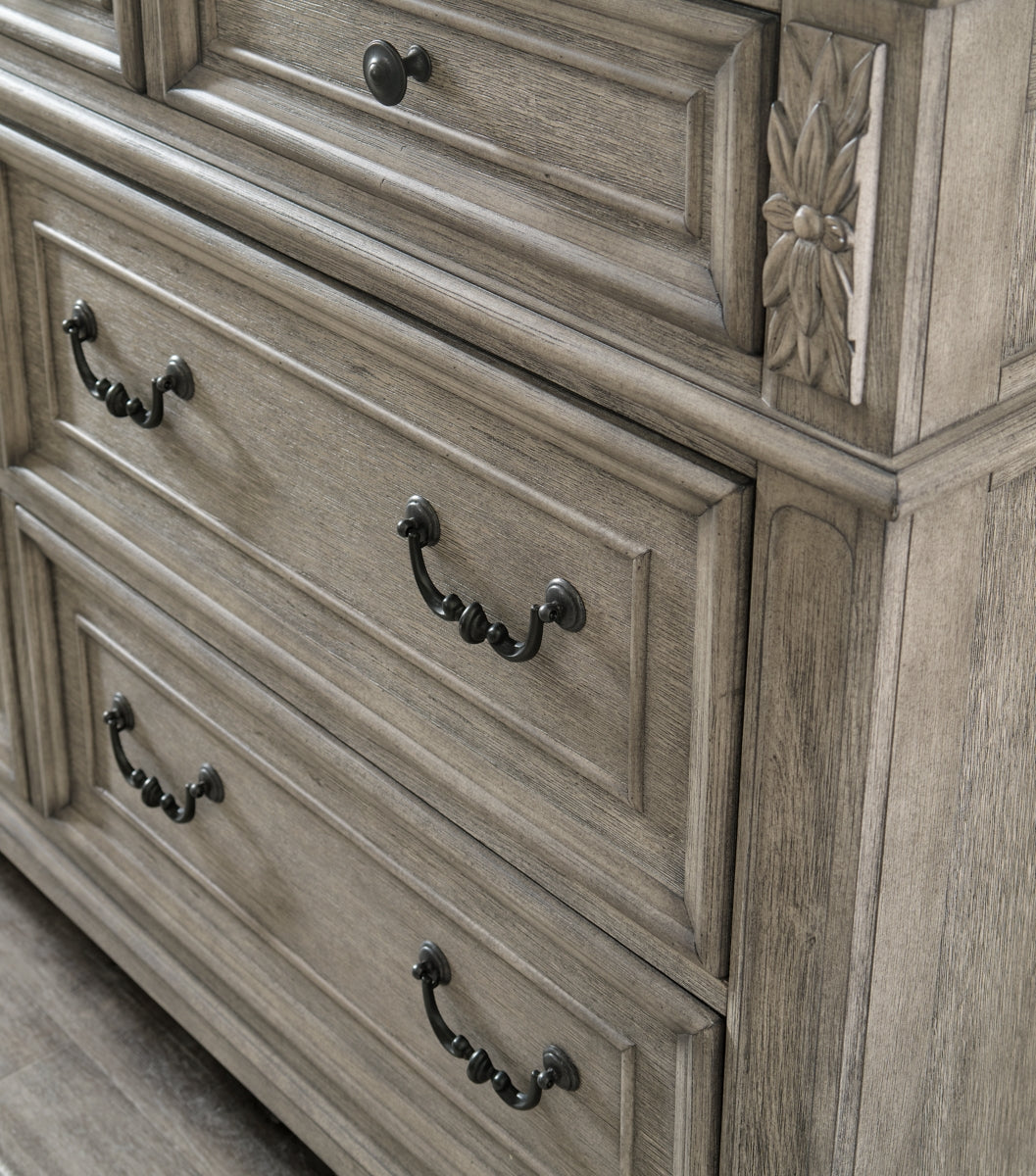 Lodenbay Dresser and Mirror - furniture place usa