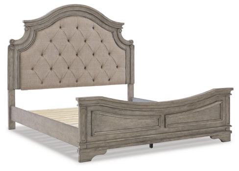 Lodenbay California King Panel Bed with Mirrored Dresser, Chest and 2 Nightstands - furniture place usa