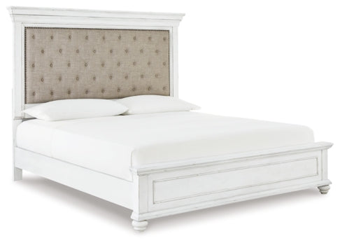 Kanwyn Queen Panel Bed - furniture place usa