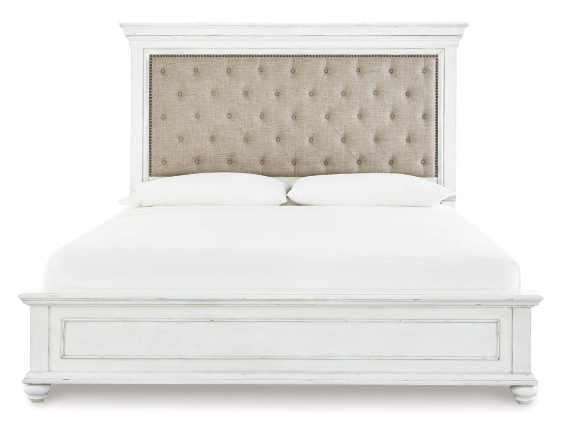 Kanwyn Queen Panel Bed - furniture place usa