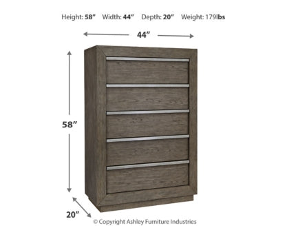 Anibecca Queen Upholstered Panel Bed with Mirrored Dresser and Chest - furniture place usa