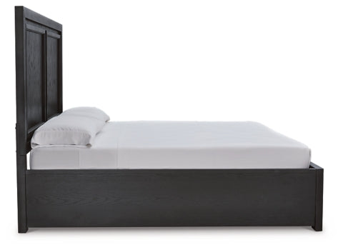 Foyland Queen Panel Storage Bed - furniture place usa