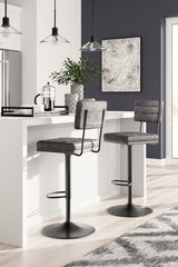 Strumford Bar Height Bar Stool (Set of 2) - furniture place usa