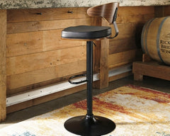 Bellatier Adjustable Height Bar Stool - furniture place usa