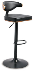 Bellatier Adjustable Height Bar Stool - furniture place usa
