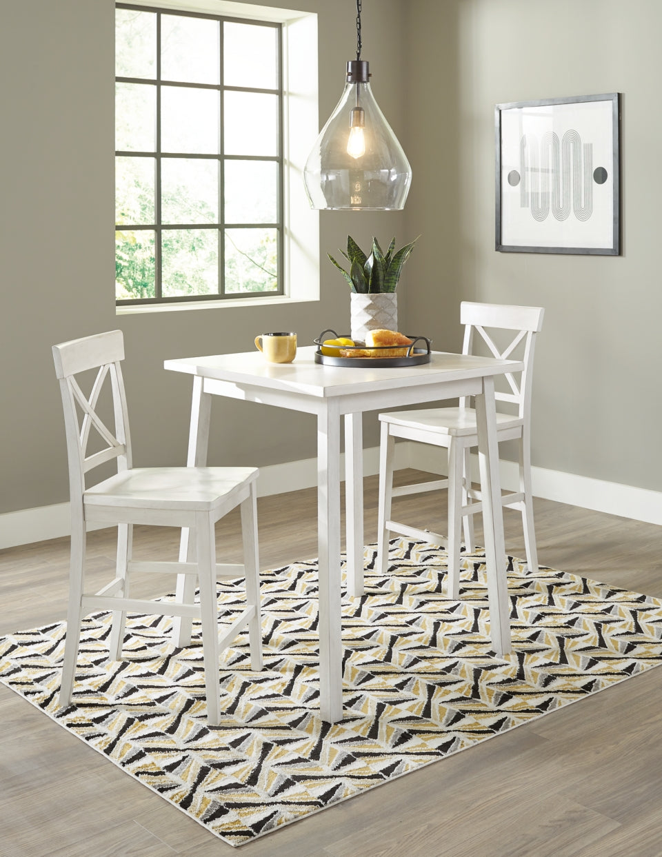 Stuven Counter Height Dining Table and 2 Barstools - PKG012083 - furniture place usa