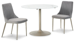 Barchoni Dining Table and 2 Chairs - furniture place usa