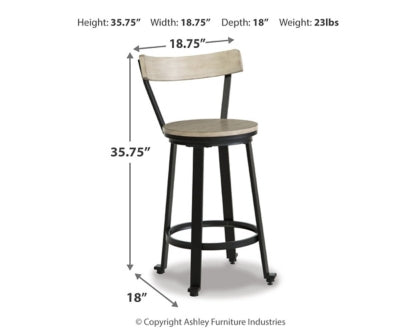 Melenski 2-Piece Bar Stool - furniture place usa