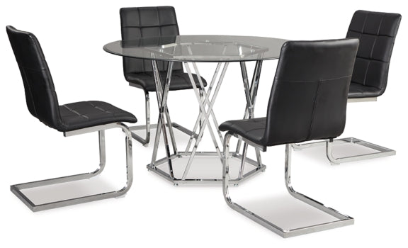 Madanere Dining Table and 4 Chairs - furniture place usa
