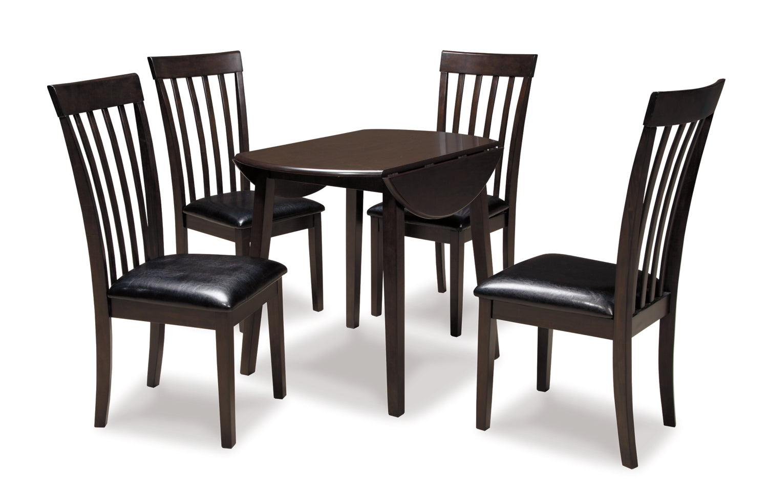 Hammis Dining Table and 4 Chairs - furniture place usa