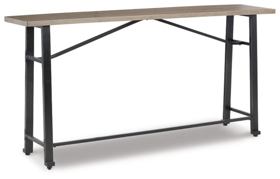 Lesterton Long Counter Table - furniture place usa