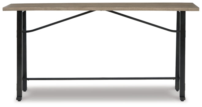 Lesterton Long Counter Table - furniture place usa