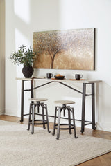 Karisslyn Counter Height Dining Table and 2 Barstools - PKG012088 - furniture place usa
