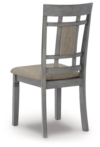 Jayemyer Dining Table and Chairs (Set of 7) - furniture place usa