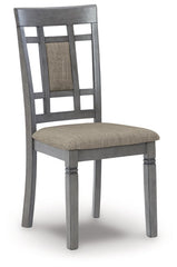 Jayemyer Dining Table and Chairs (Set of 7) - furniture place usa