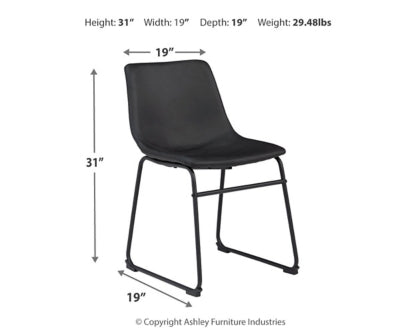 Centiar Dining Table and 2 Chairs - furniture place usa
