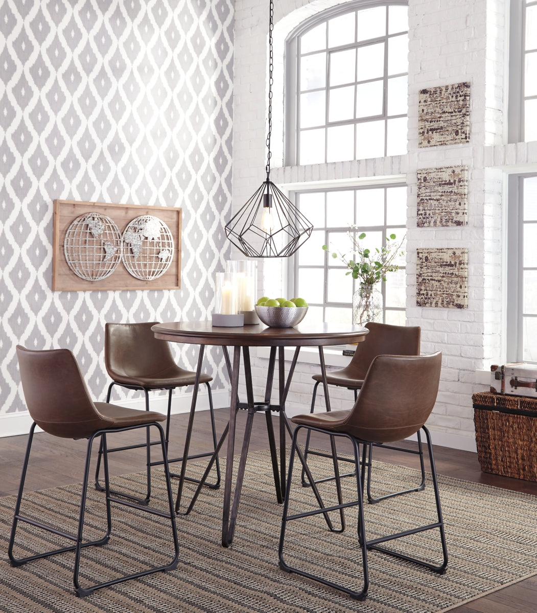 Centiar Counter Height Bar Stool (Set of 2) - furniture place usa