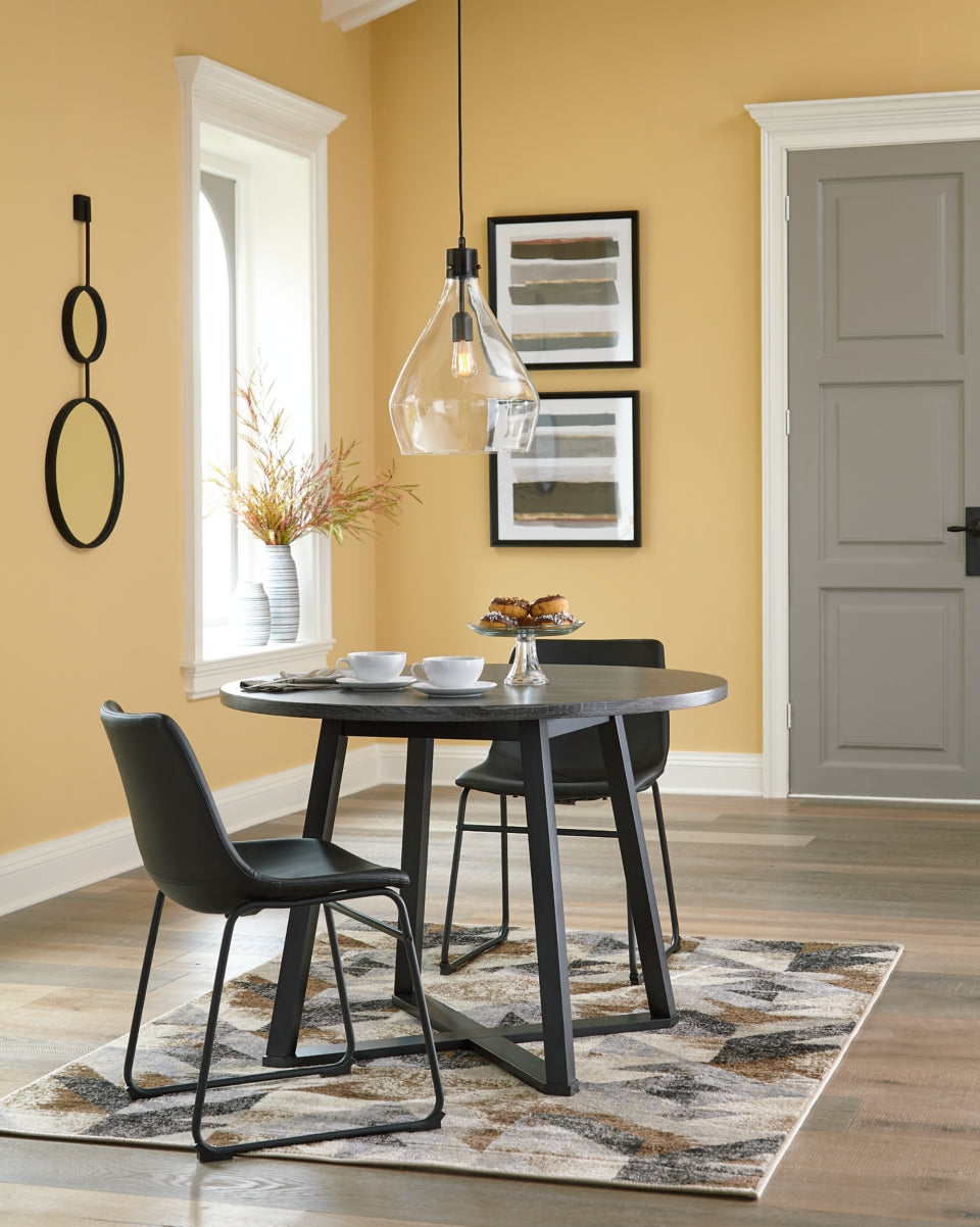 Centiar Dining Table and 2 Chairs - furniture place usa