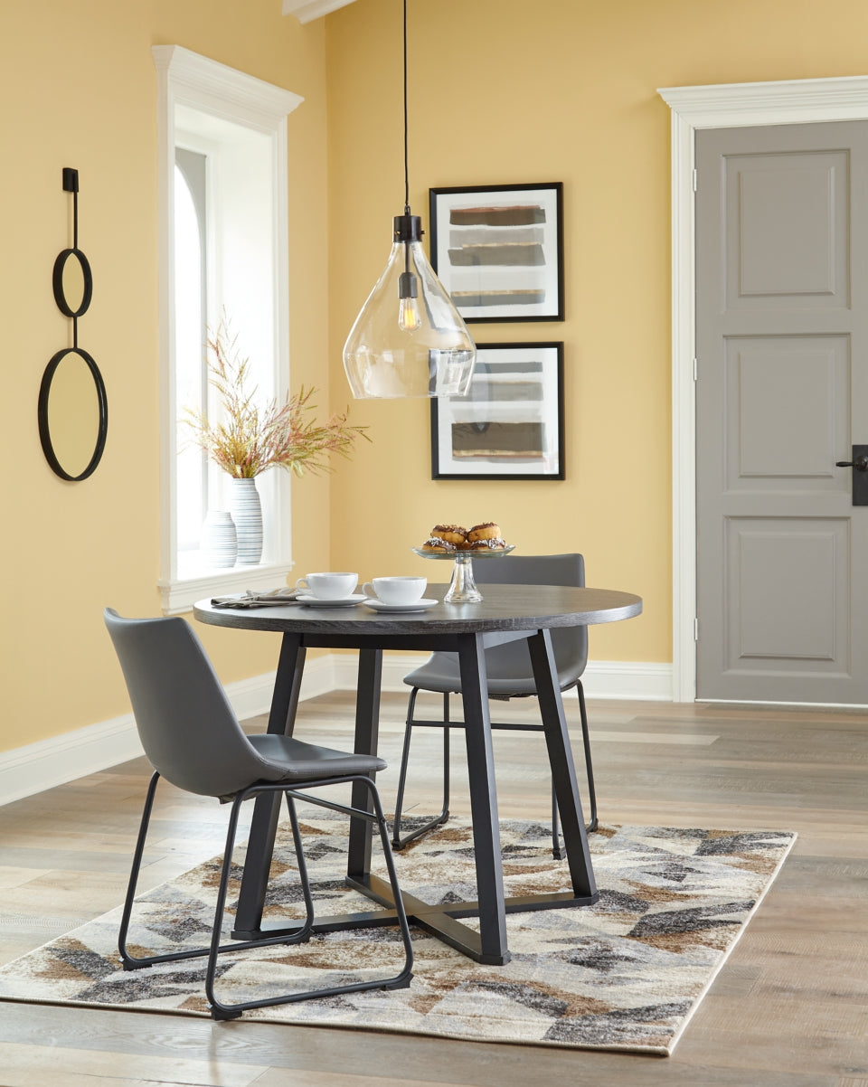 Centiar Dining Table and 2 Chairs - furniture place usa