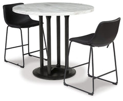 Centiar Counter Height Dining Table and 2 Barstools - furniture place usa