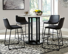 Centiar Counter Height Dining Table and 4 Barstools - PKG001962 - furniture place usa