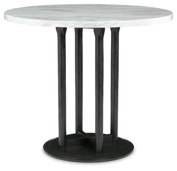 Centiar Counter Height Dining Table and 4 Barstools - PKG001962 - furniture place usa