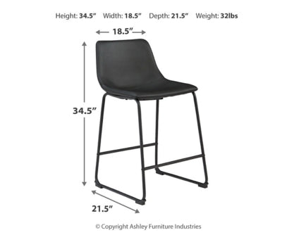 Centiar Counter Height Dining Table and 2 Barstools - furniture place usa