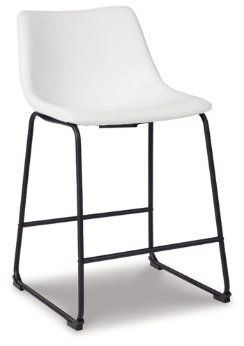 Centiar Counter Height Dining Table and 4 Barstools - PKG014010 - furniture place usa