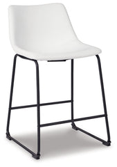 Centiar Counter Height Dining Table and 4 Barstools - PKG014010 - furniture place usa