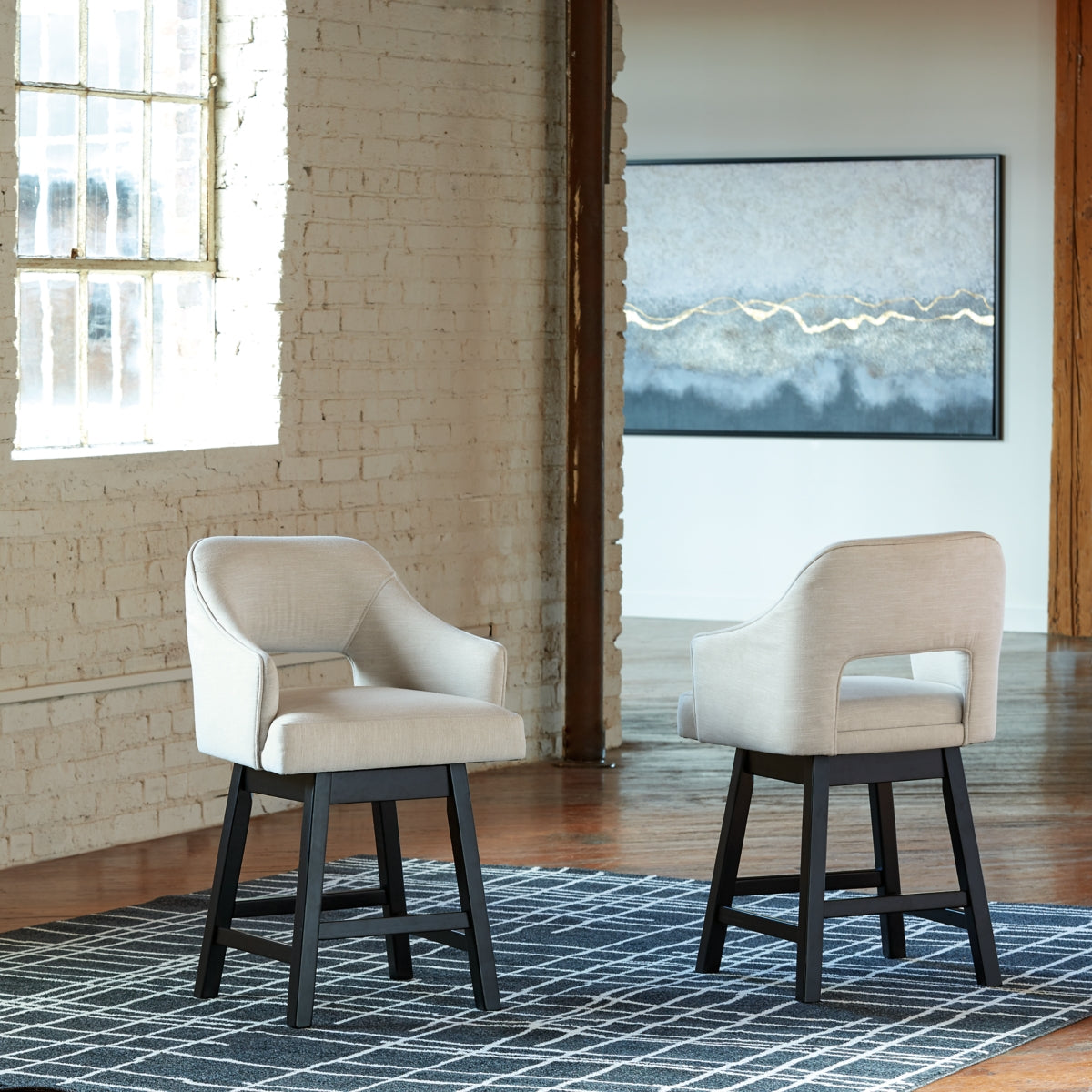 Tallenger 2-Piece Bar Stool - PKG008404 - furniture place usa