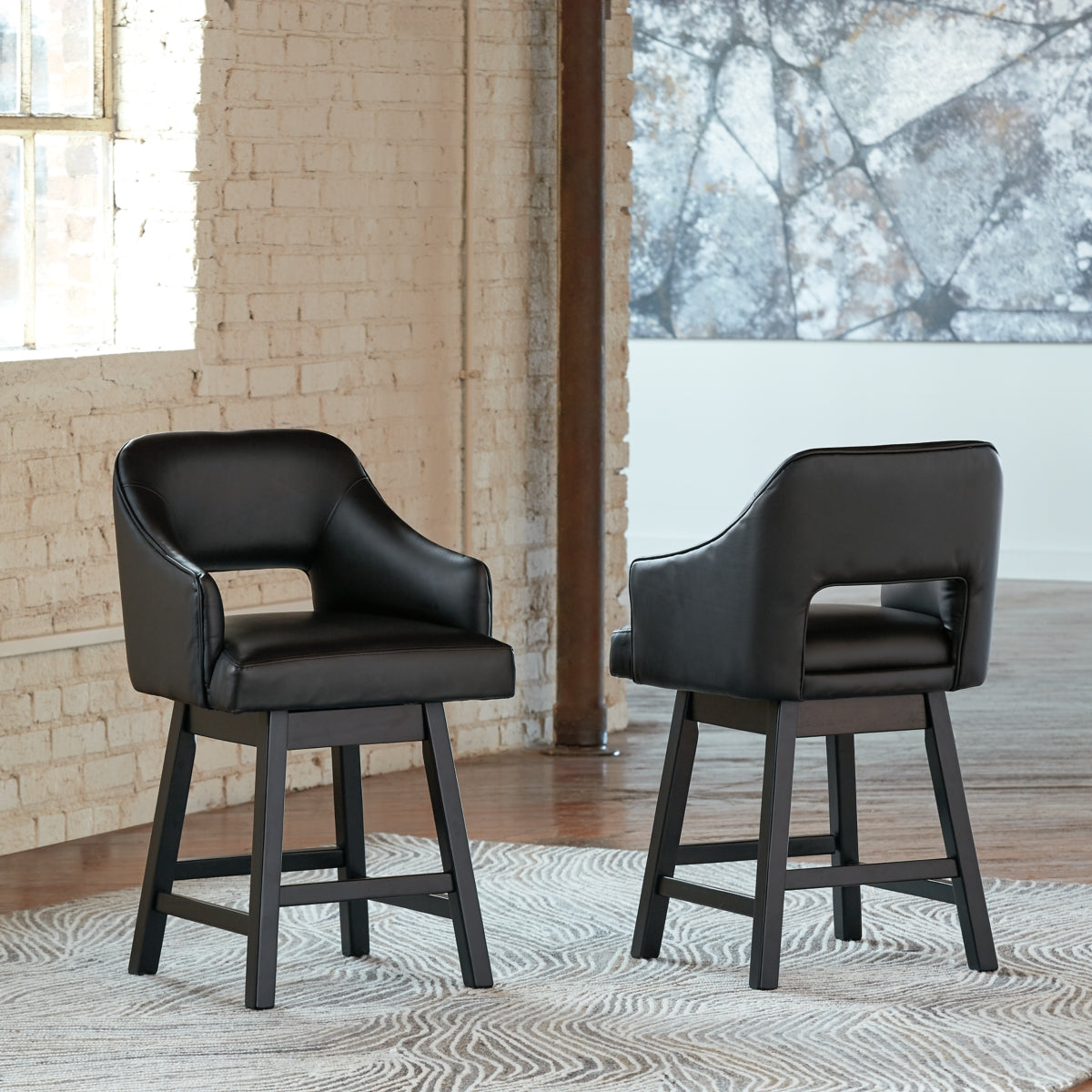 Tallenger 2-Piece Bar Stool - PKG008408 - furniture place usa