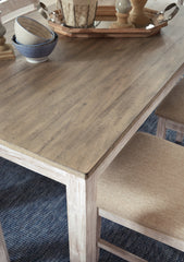 Skempton Counter Height Dining Table and 2 Barstools - furniture place usa