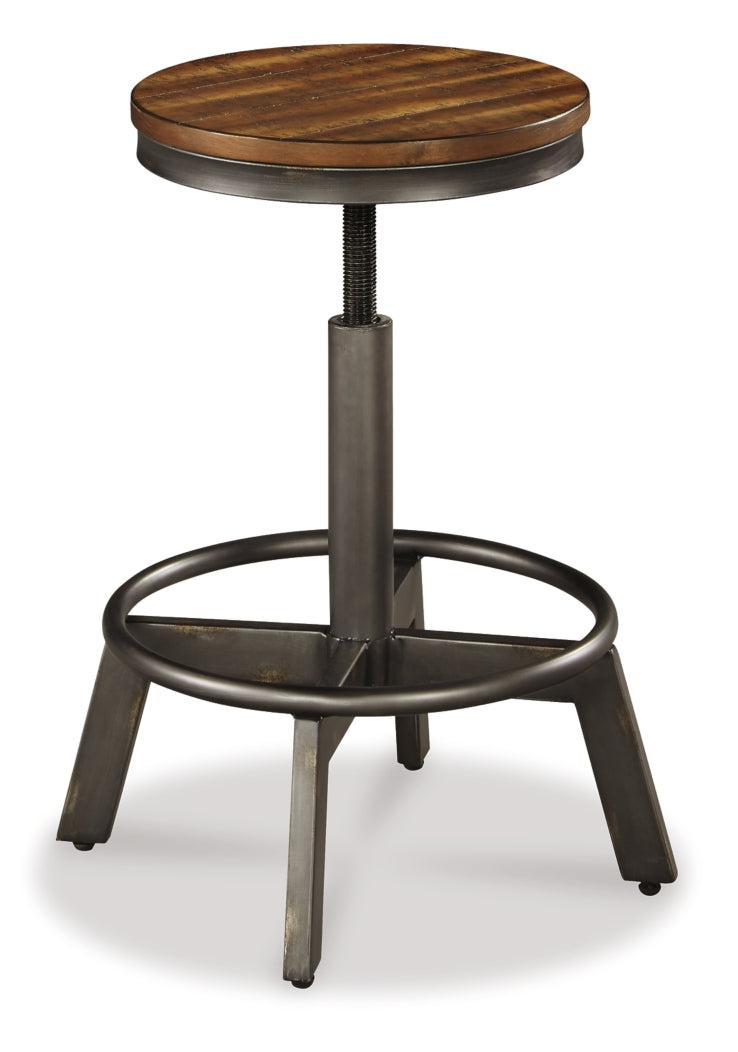 Torjin Counter Height Dining Table and 4 Barstools - PKG000114 - furniture place usa