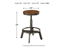 Torjin 2-Piece Bar Stool - furniture place usa