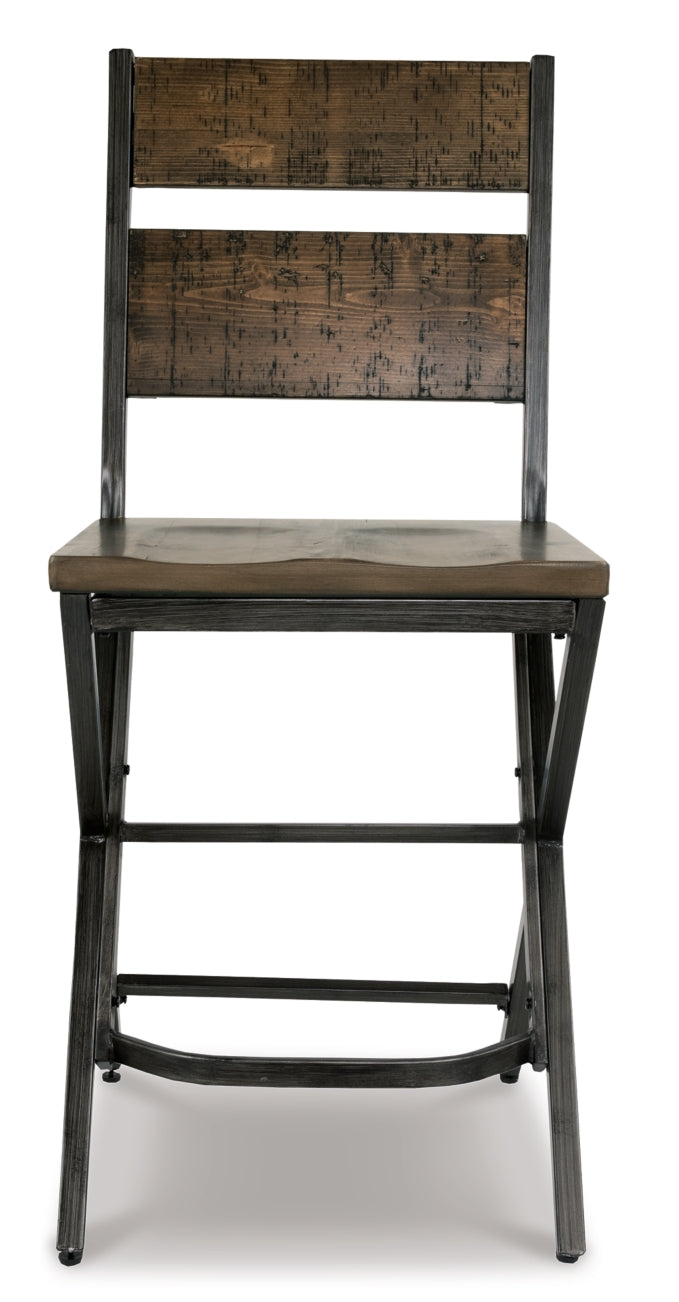 Kavara Counter Height Dining Table and 4 Barstools - furniture place usa