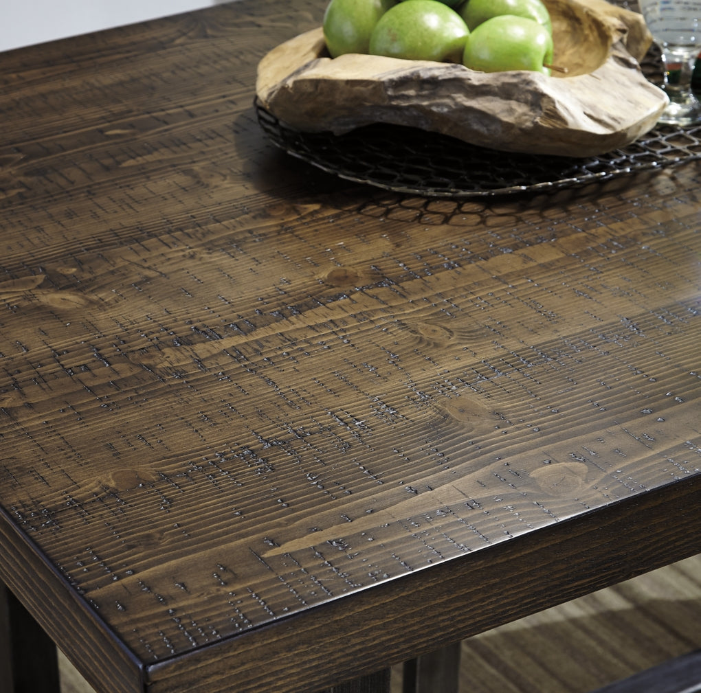 Kavara Counter Height Dining Table and 4 Barstools - furniture place usa