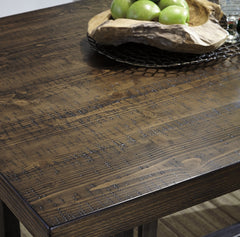 Kavara Counter Height Dining Table and 4 Barstools - furniture place usa