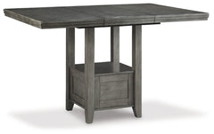 Hallanden Counter Height Dining Table and 4 Barstools - furniture place usa