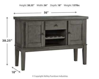 Hallanden Dining Table and 4 Chairs and Bench with Storage - furniture place usa