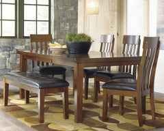 Ralene Dining Table and 8 Chairs with Storage - furniture place usa