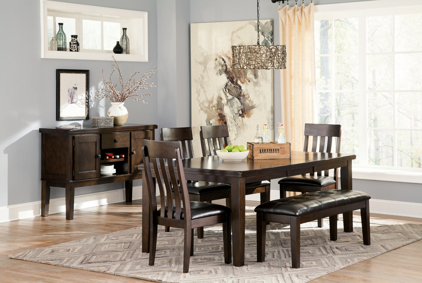 Haddigan Dining Chair (Set of 2) - furniture place usa