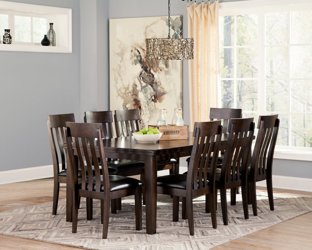 Haddigan Dining Table and 8 Chairs - furniture place usa