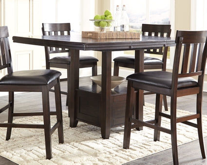 Haddigan Counter Height Dining Extension Table - furniture place usa
