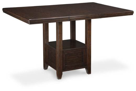 Haddigan Counter Height Dining Extension Table - furniture place usa