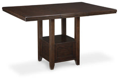 Haddigan Counter Height Dining Extension Table - furniture place usa