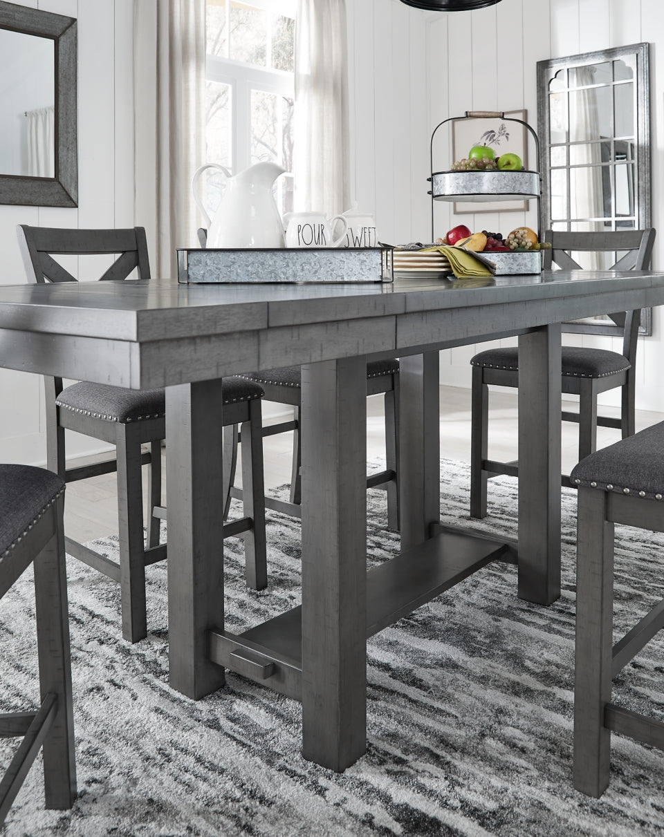Myshanna Dining Table and 4 Chairs - PKG011220 - furniture place usa
