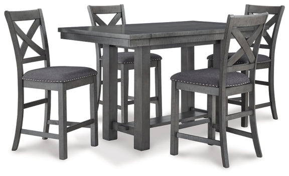 Myshanna Dining Table and 4 Chairs - PKG011220 - furniture place usa