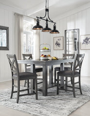 Myshanna Dining Table and 4 Chairs - PKG011220 - furniture place usa