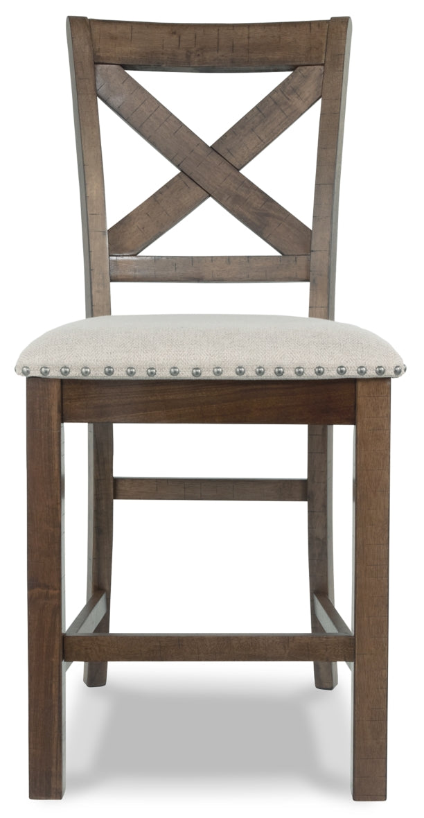 Moriville Counter Height Dining Table and 4 Barstools and Bench - furniture place usa